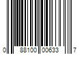 Barcode Image for UPC code 088100006337