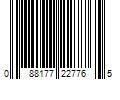 Barcode Image for UPC code 088177227765