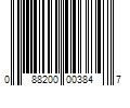 Barcode Image for UPC code 088200003847