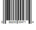 Barcode Image for UPC code 088200004714