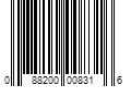 Barcode Image for UPC code 088200008316