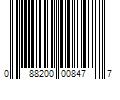 Barcode Image for UPC code 088200008477