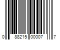 Barcode Image for UPC code 088215000077