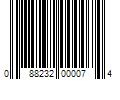 Barcode Image for UPC code 088232000074