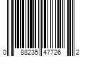 Barcode Image for UPC code 088235477262