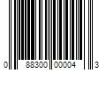 Barcode Image for UPC code 088300000043