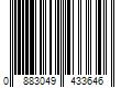 Barcode Image for UPC code 0883049433646