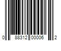 Barcode Image for UPC code 088312000062