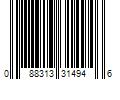 Barcode Image for UPC code 088313314946