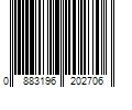 Barcode Image for UPC code 0883196202706