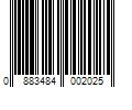 Barcode Image for UPC code 0883484002025