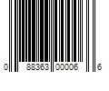 Barcode Image for UPC code 088363000066