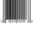 Barcode Image for UPC code 088378000068