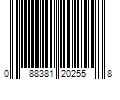 Barcode Image for UPC code 088381202558