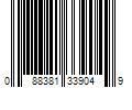 Barcode Image for UPC code 088381339049