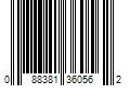 Barcode Image for UPC code 088381360562