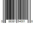 Barcode Image for UPC code 088381540018