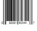 Barcode Image for UPC code 088381603447