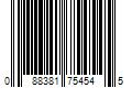 Barcode Image for UPC code 088381754545