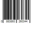 Barcode Image for UPC code 0883893260344