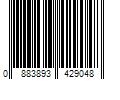 Barcode Image for UPC code 0883893429048