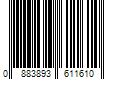 Barcode Image for UPC code 0883893611610