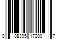 Barcode Image for UPC code 088395172007