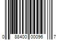 Barcode Image for UPC code 088400000967