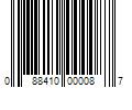 Barcode Image for UPC code 088410000087