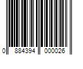 Barcode Image for UPC code 0884394000026