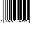 Barcode Image for UPC code 0884547443502