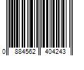 Barcode Image for UPC code 0884562404243