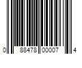 Barcode Image for UPC code 088478000074