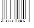 Barcode Image for UPC code 0884851025401