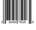 Barcode Image for UPC code 088489750265