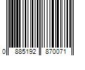 Barcode Image for UPC code 0885192870071