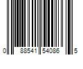 Barcode Image for UPC code 088541540865