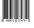 Barcode Image for UPC code 0885612074751