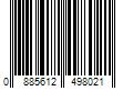 Barcode Image for UPC code 0885612498021. Product Name: KOHLER Ballad 32 in. Undermount Single Bowl 18 Gauge Stainless Steel Kitchen Sink Only