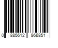 Barcode Image for UPC code 0885612866851. Product Name: KOHLER Gleam 2-Piece Chair Height 1.28 GPF Single Flush Elongated Toilet in White