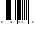 Barcode Image for UPC code 088570000019