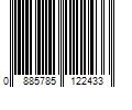Barcode Image for UPC code 0885785122433. Product Name: Everbilt 35 mm 105-Degree 1-1/4 in. Overlay Soft Close Cabinet Hinge 5-Pairs (10 Pieces)
