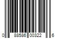 Barcode Image for UPC code 088586003226