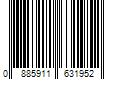 Barcode Image for UPC code 0885911631952. Product Name: DEWALT XTREME 12-volt Max Brushless 1/4-in Cordless Screwdriver (2-Batteries Included and Charger Included) in Yellow | DCF601F2