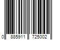 Barcode Image for UPC code 0885911725002