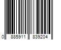 Barcode Image for UPC code 0885911839204