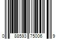 Barcode Image for UPC code 088593750069