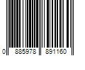 Barcode Image for UPC code 0885978891160