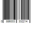 Barcode Image for UPC code 0886003332214