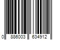 Barcode Image for UPC code 0886003634912